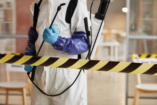 Professional Infectious Disease Decontamination technician working in Arlington, SD